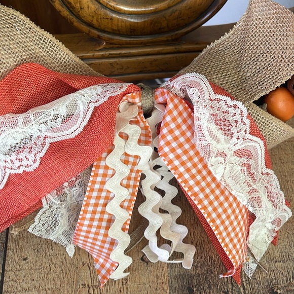 Handmade Fall Acorn Wreath ๐งก - Picture 5 of 9